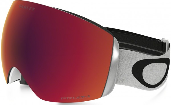 FLIGHT DECK L Schneebrille 2026 matte white/prizm torch iridium 
