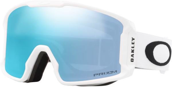 LINE MINER M Goggle 2026 matte white/prizm sapphire iridium 
