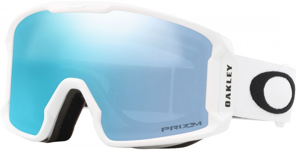 LINE MINER M Schneebrille 2026 matte white/prizm sapphire iridium 