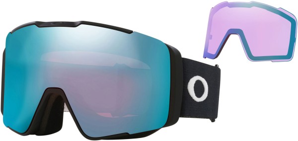 LINE MINER PRO L Schneebrille 2026 matte black/prizm sapphire + prizm iced 