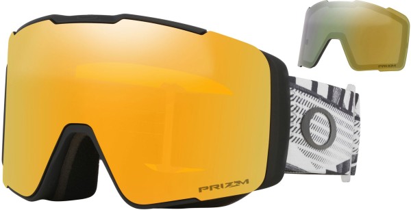 LINE MINER PRO L Schneebrille 2026 black forge/prizm 24k iridium 
