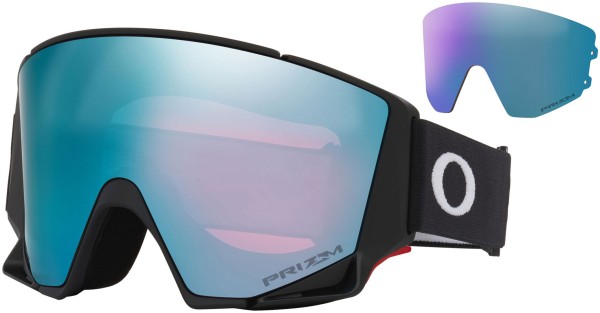 FLOW M Schneebrille 2026 matte black/prizm sapphire iridum 