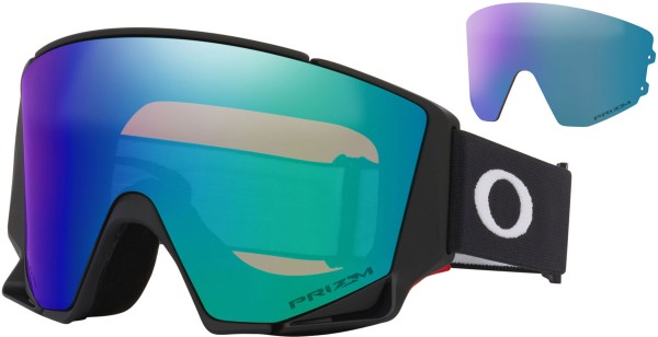 FLOW M Schneebrille 2026 matte black/prizm argon iridum 