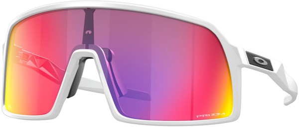 SUTRO S Sonnenbrille matte white/prizm road 