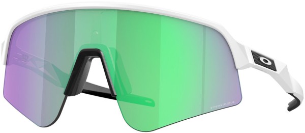 SUTRO LITE SWEEP Sonnenbrille matte white/prizm road jade 