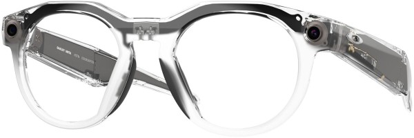 META AI HSTN sunglasses black/clear 