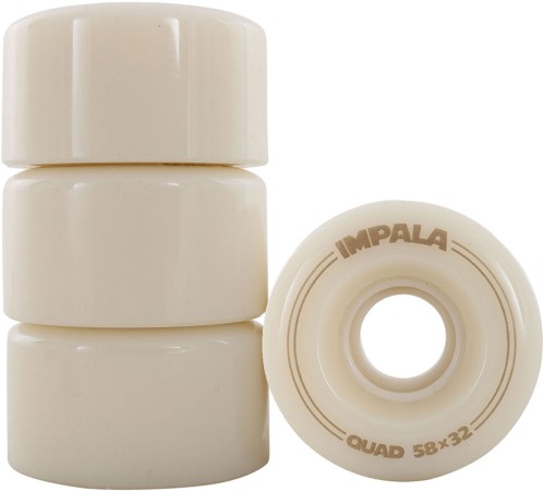 QUAD WHEELS 58mm/82a 4er Pack Rollenset pastel gold 