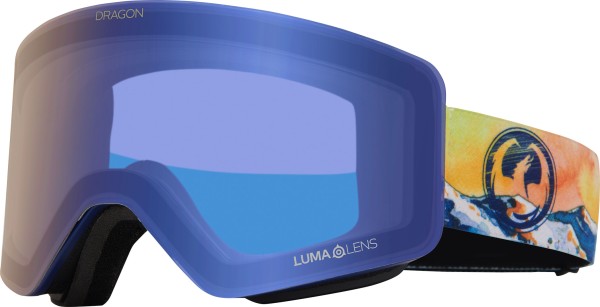 R1 Google 2026 pow collab 25/lumalens red ion + lumalens flashblue 