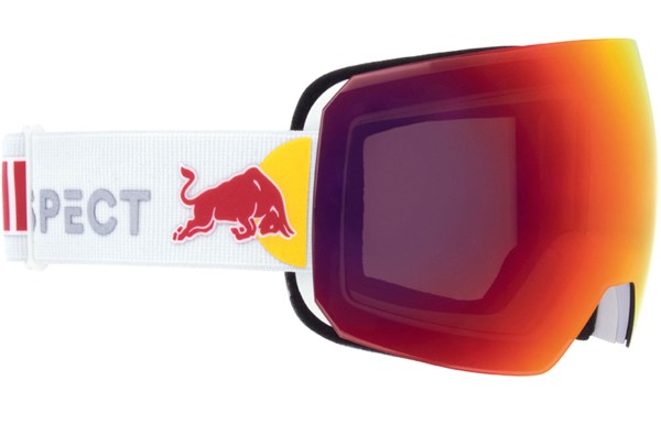 RED BULL REIGN Schneebrille 2025 white/red mirror 