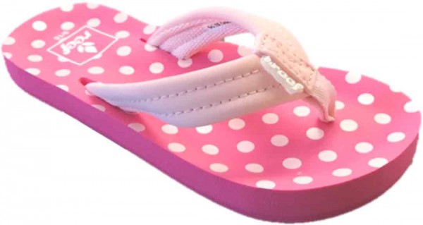 LITTLE AHI Sandale 2019 pink polka dot 