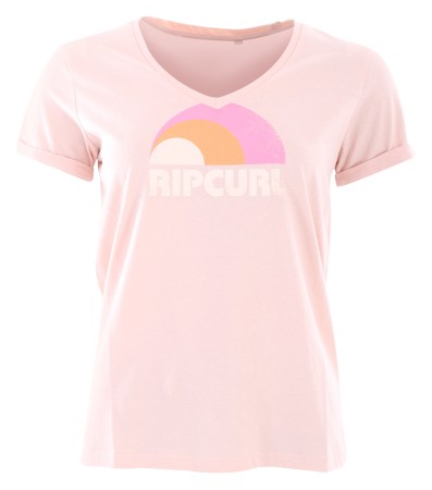 SURF REVIVAL V-NECK T-Shirt 2022 dusty pink 