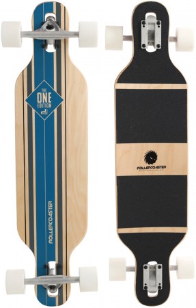 STRIPES THE ONE EDITION DT Longboard blue 