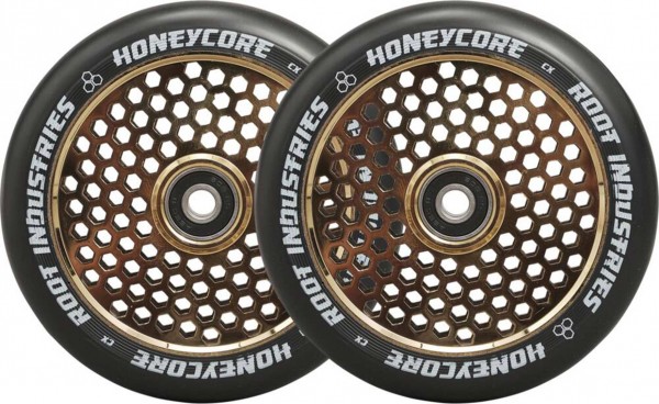 HONEYCORE 120mm Wheels 2 Pack gold rush 