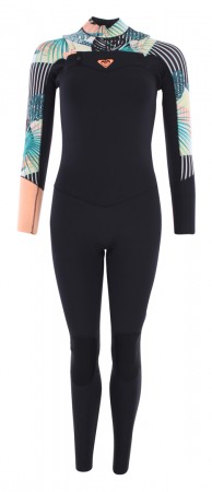 3/2 POP SURF CHEST ZIP Full Suit 2019 black 