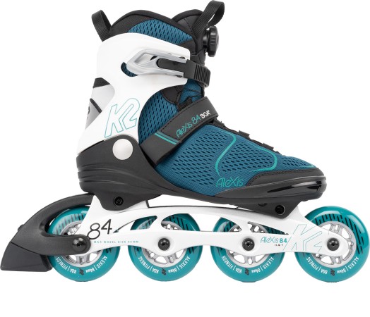 ALEXIS 84 BOA Inline Skate 2025 teal/white 