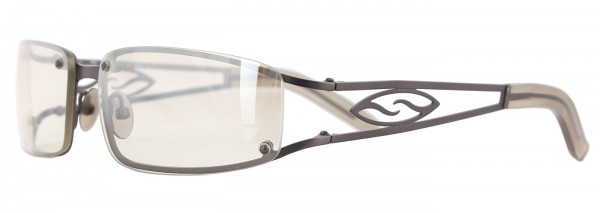 SAROS Sunglasses silver/clear gradient mirror 