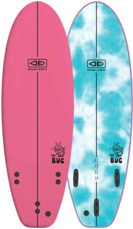 THE BUG Surfboard 2025 pink 
