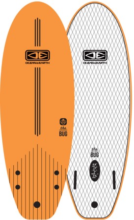 THE BUG Surfboard 2022 orange 