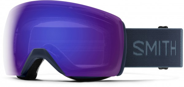SKYLINE XL Schneebrille 2023 french navy/chromapop everyday violet mirror 