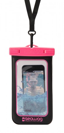 5,7 WATERPROOF Smartphone Hülle black/pink 