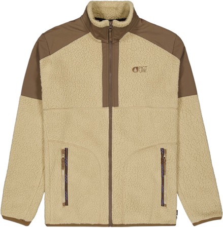 ANTHARA Zip Fleece 2025 cocoa brown 