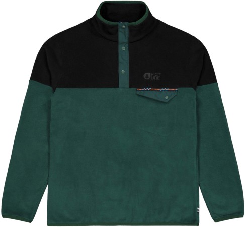 ARCCA 1/4 ZIP Fleece 2025 ponderosa pine black 