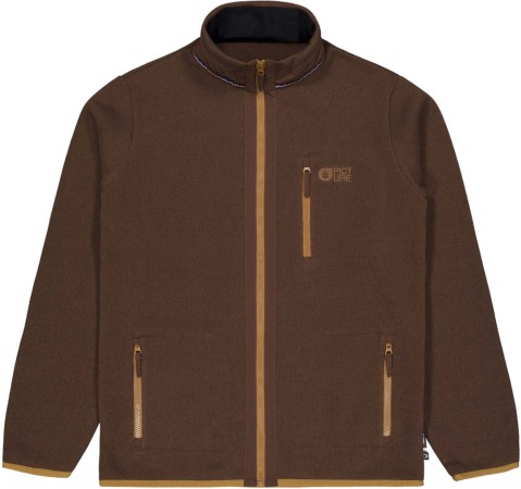 DAUWY Zip Fleece 2025 chicory coffee 