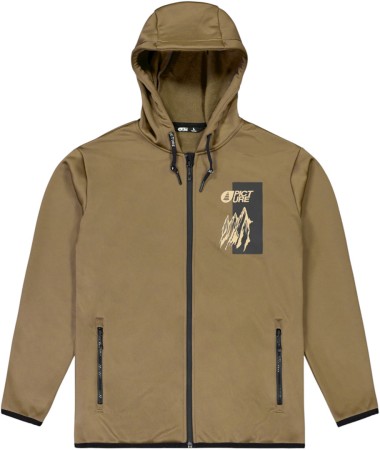 PARK TECH Zip Hoodie 2026 shitake 