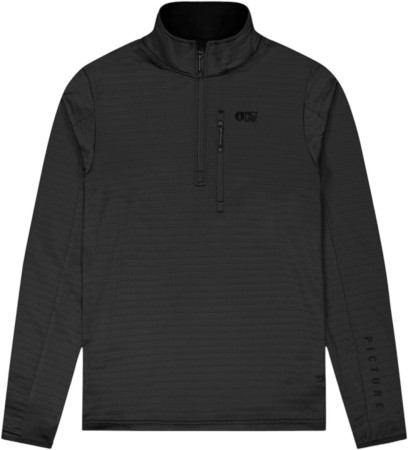 BAKE GRID 1/4 Zip Fleece 2026 black 