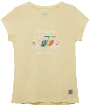 TRIPPIE HIPPIE T-Shirt 2024 light yellow/multi 
