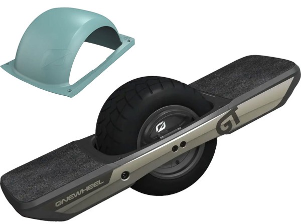 ONEWHEEL GT TREADED TIRE black inkl. FENDER KIT mint 