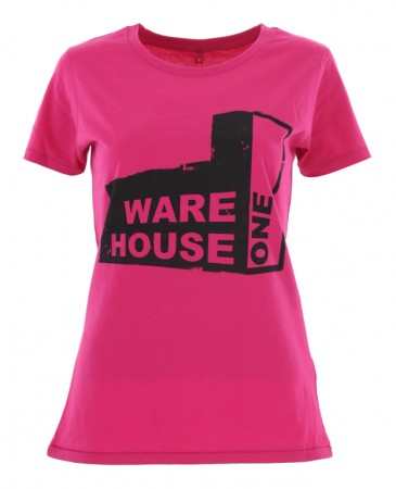 USED FACTORY Slim Fit Lady T-Shirt pink 