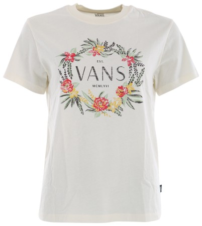 WREATH OF FLOWERS BFF T-Shirt 2024 antique white 