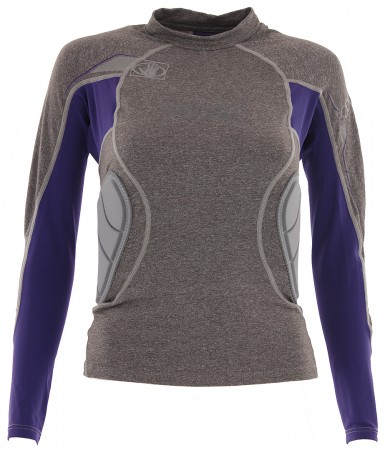 VAPOR PRO WOMEN LS Protection Shirt Shirt grey/purple 