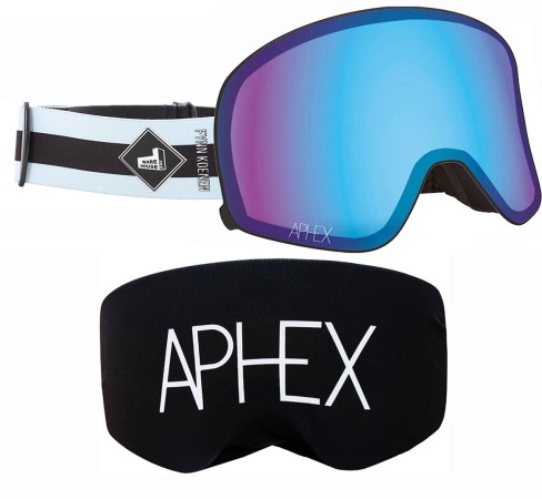 VIRGO THE ONE EDITION Magnet Schneebrille 2026 fynn strap/photochromatic revo blue 