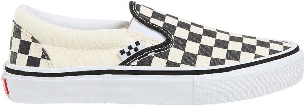 SKATE SLIP-ON Schuh 2025 checkerboard black/off 