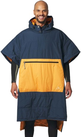 OUTDOOR Poncho 2025 ocean navy/desert 