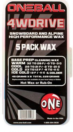 4WD 5 PACK SNOW Wax 2021 