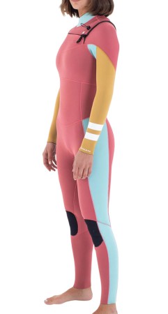WOMEN ADVANT 3/2 CHEST ZIP Full Suit 2025 coral 