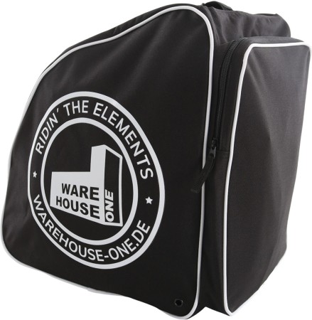 RIDIN THE ELEMENTS Bootbag black/white 