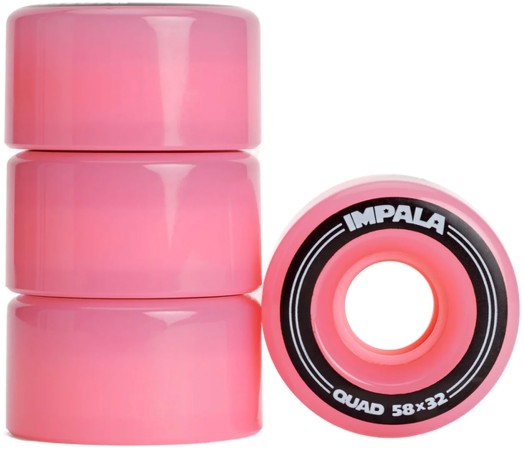 QUAD WHEELS 58mm/82a 4er Pack Wheelset pink 
