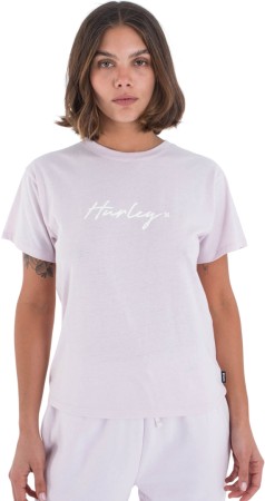 ORGANIC SCRIPT ONLY T-Shirt 2025 lavendar fog 