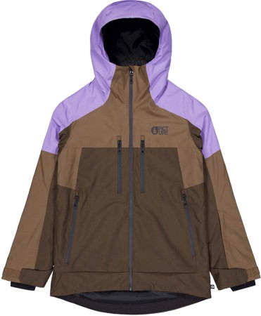 EXA Jacke 2025 paisley cocoa chicory 