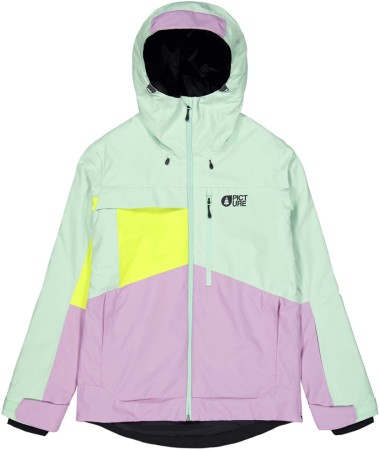 SEEN Jacke 2025 silt green acidlime orchid 