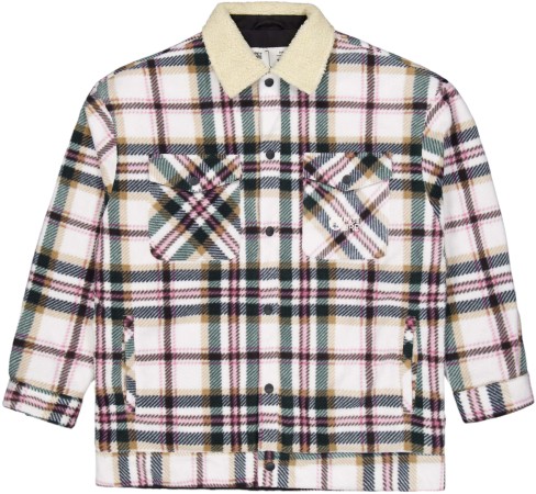 GAIBY Jacke 2025 pearl grey print 