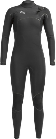 DOME WOMEN 4/3 CHEST ZIP Full Suit 2026 black 