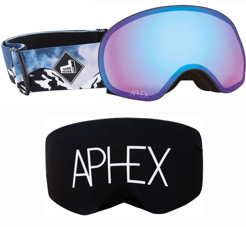 XPR THE ONE EDITION Magnet Goggle 2025  mountain strap/photochromatic revo blue 