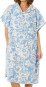 MIXED HOODED TOWEL Poncho  blissful blue