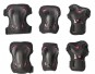 SKATE GEAR W 3 Pack Schonerset  black/raspberry, S