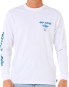 FADE OUT ICON Longsleeve  white, XL
